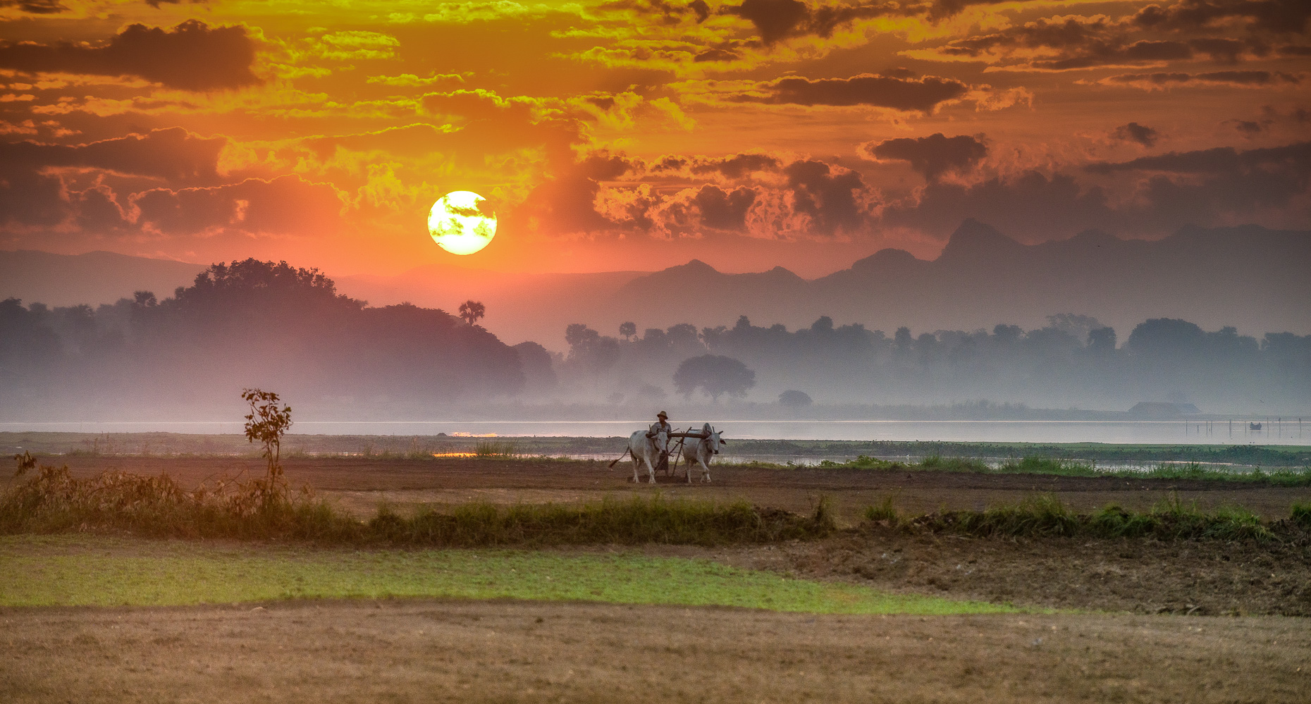 Magical Sunrise- Mandalay, Myanmar