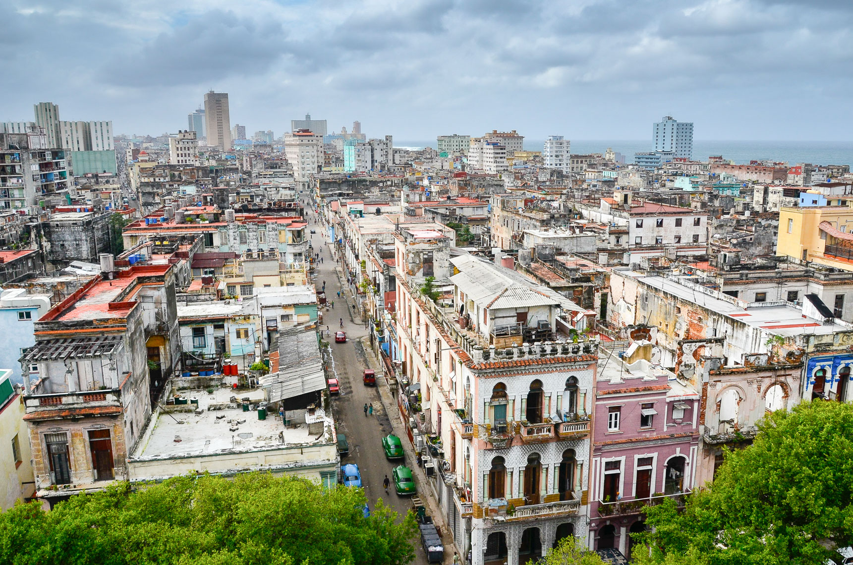 TP_1-21.  Overview of a once vibrant city.  Havana, Cuba