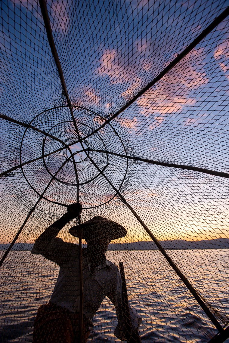 Basket Net- Inlay Lake, Myanmar