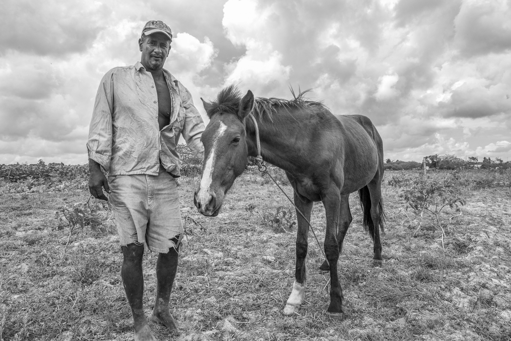TP_1-70.  Proud owner of his horse in Vinales, Cuba