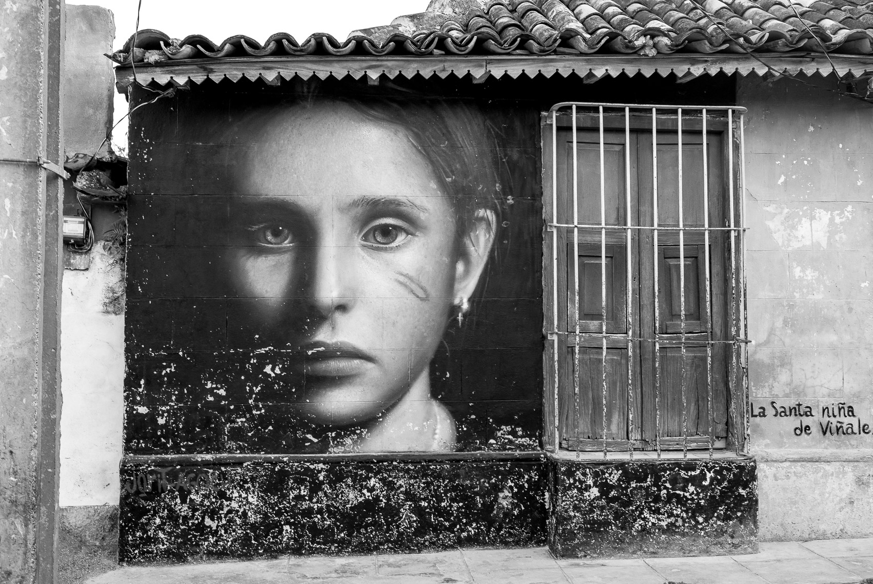 Face in the Window-  Cuba